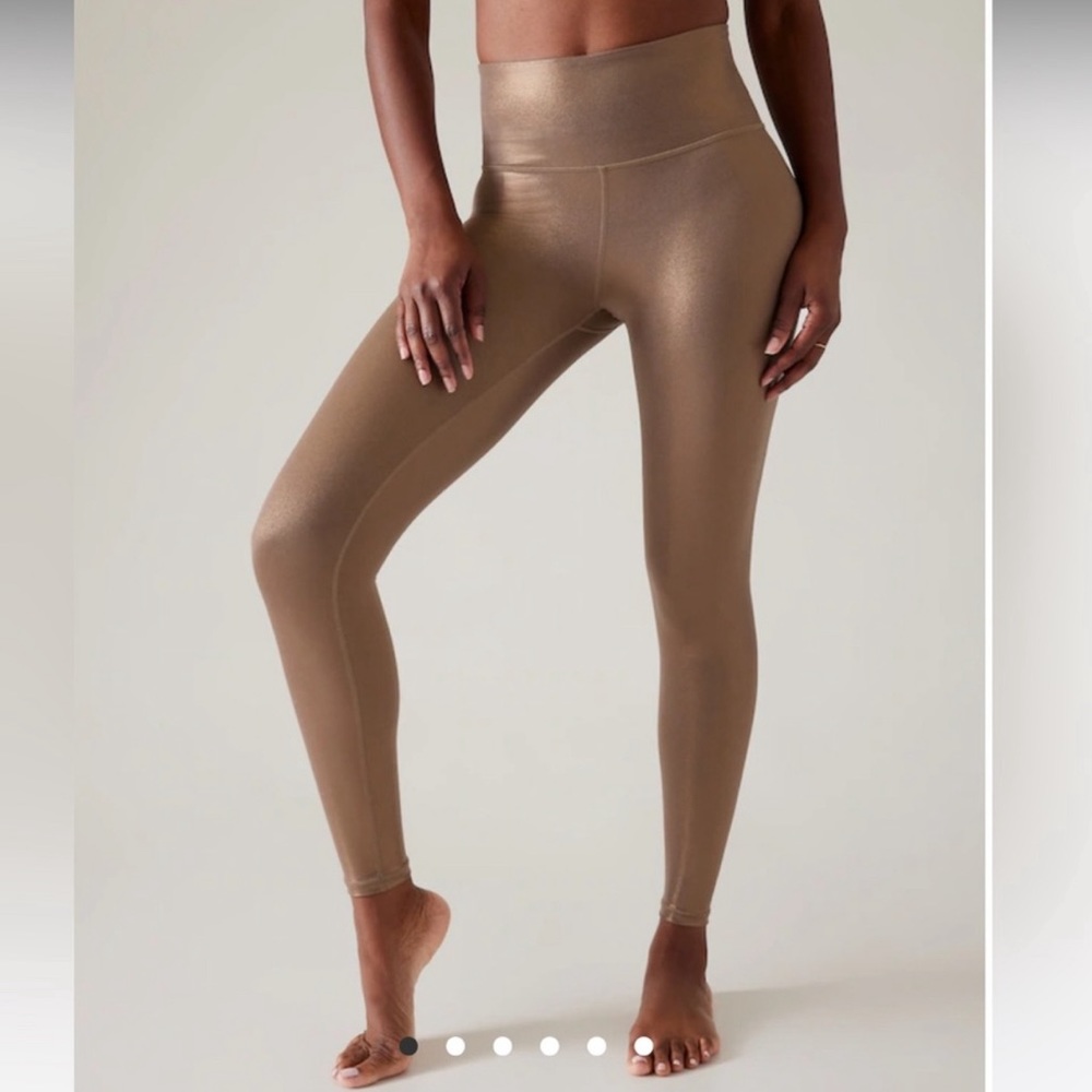 ELATION SHIMMER TIGHT IN POWERVITA - Mocha Latte